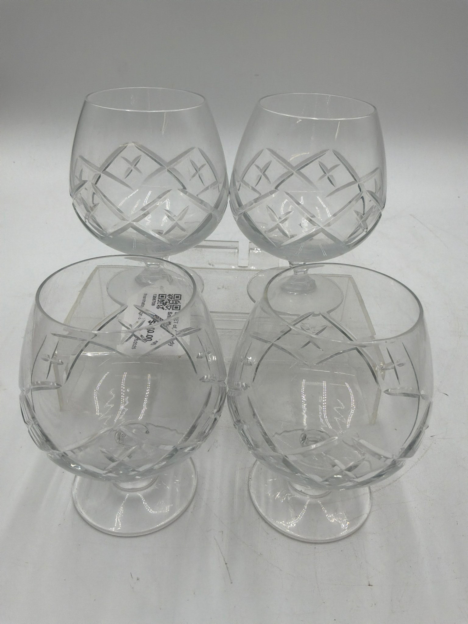 SET of 4 Brandy Sniffer